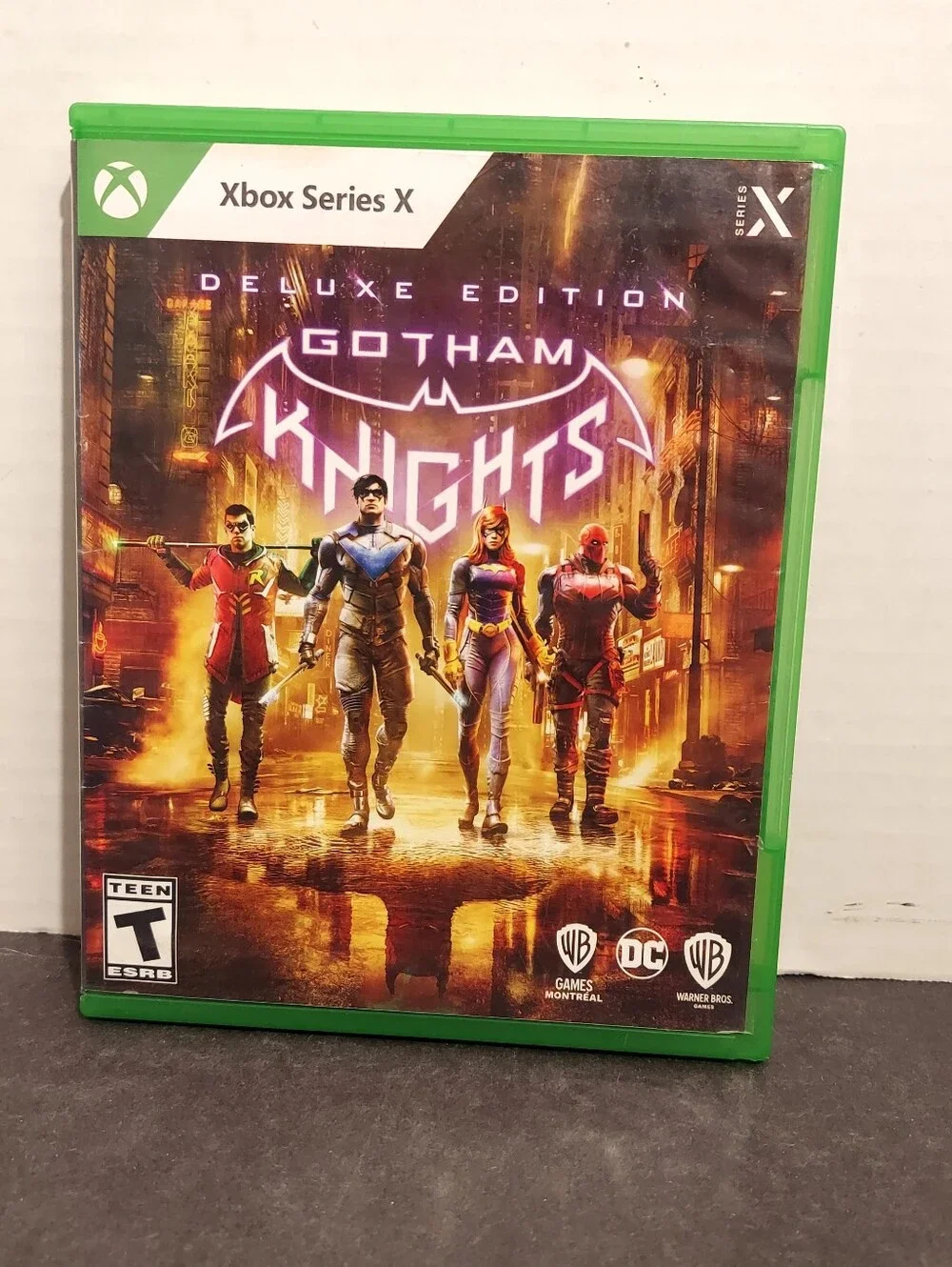 Gotham Knights Deluxe Edition Xbox Series X Microsoft Xbox S Batman Dc Videogame